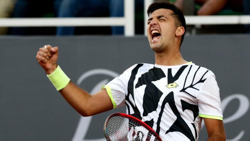 Tomás Barrios es semifinalista del Challenger de Temuco - Crédito: Photosport.