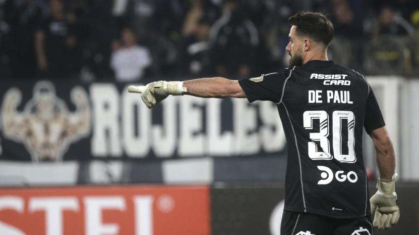 Fernando De Paul, actual arquero de Colo Colo - Créditos: Photosport