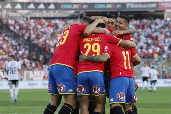 Unión Española venció 0-2 a Colo Colo / Photosport 