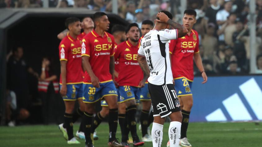 Colo Colo cayó ante Unión Española en el Monumental - Crédito: Photosport.