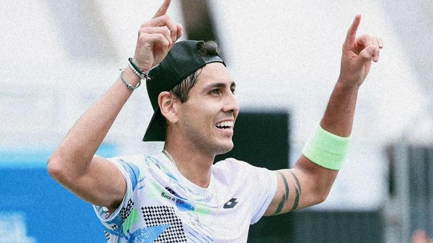 Alejandro Tabilo sacó boletos a la final del ATP de Auckland y logró superar el mejor ranking de su carrera
