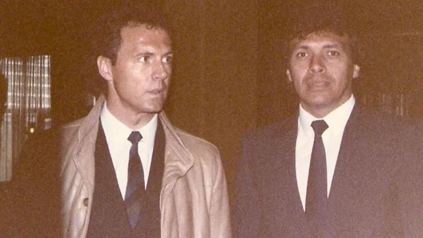 Frank Beckenbauer y Elías Figueroa - créditos: @eliasfigueroabrander