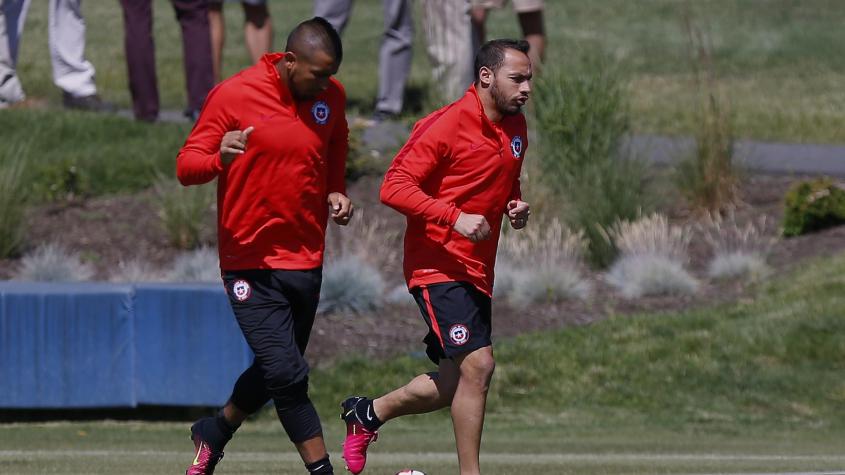 Arturo Vidal y Marcelo Díaz - Créditos: Photosport