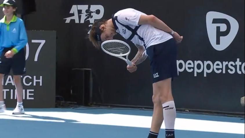 El punto del año: Alexander Bublik se ganó los aplausos del público en el ATP de Adelaida