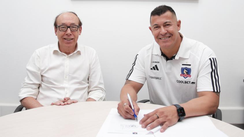 Jorge Almirón es nuevo DT de Colo Colo - Crédito: @ColoColo.