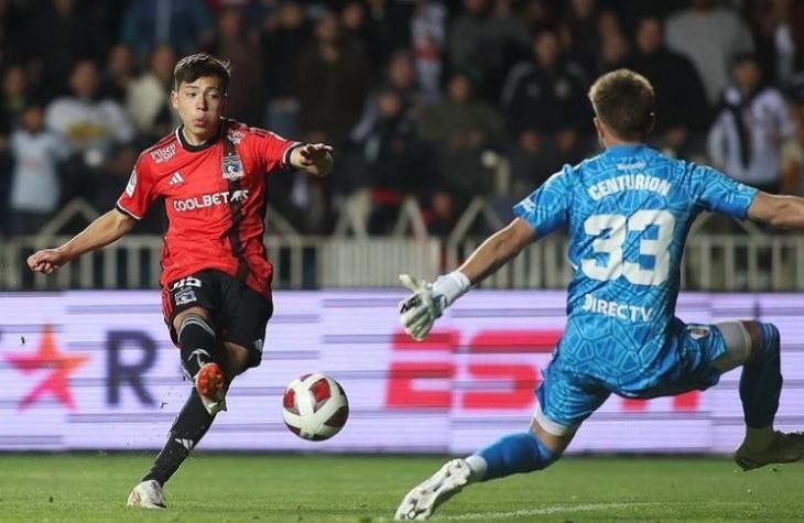 Leandro Hernández, juvenil de Colo Colo, fue citado a la Roja Sub 23 - Crédito: @leandroo8._