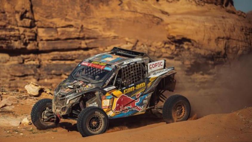 'Chaleco' López quedo fuera del podio en el Rally Dakar - Crédito: @franciscochalecolopez