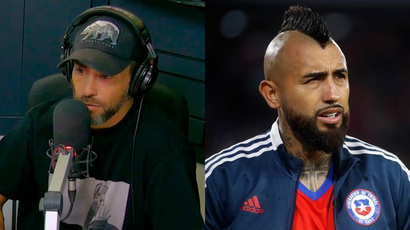 Jorge Valdivia y Arturo Vidal - Créditos: Radio ADN/Photosport