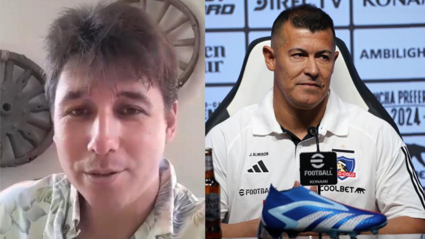 Polémico astrólogo anuncia visita a Colo Colo pese a que Almirón negó conocerlo: "le daré una mano"