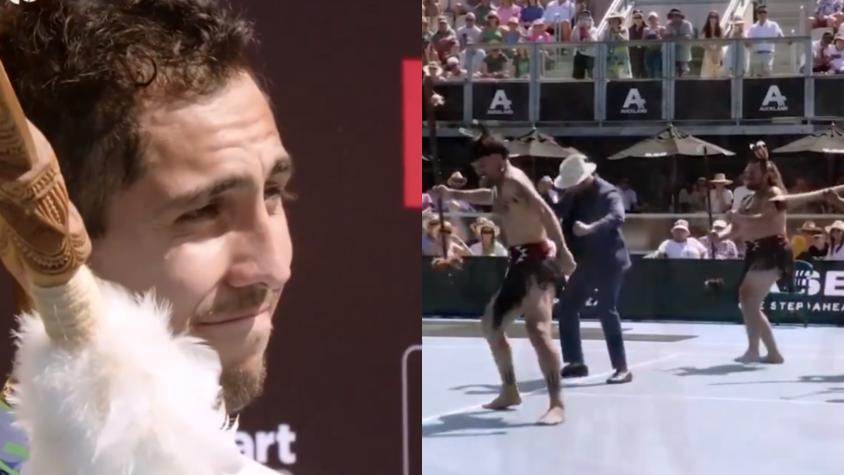 El conmovedor haka que emocionó a Alejandro Tabilo tras ganar el ATP de Auckland