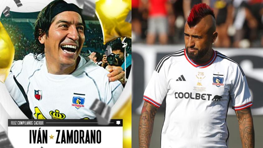 Iván Zamorano y Arturo Vidal - Créditos: Instagram/Photosport