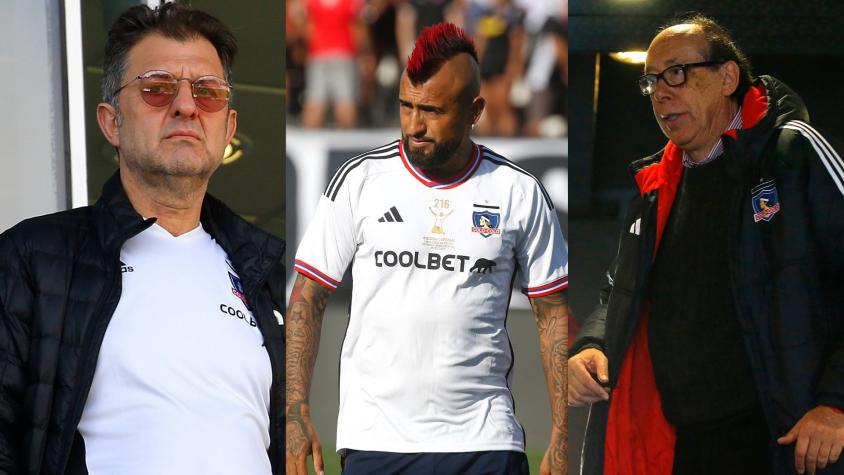 Aníbal Mosa, Arturo Vidal y Alfredo Stöhwing - Créditos: Photosport