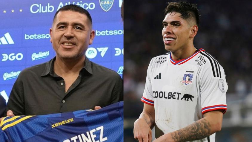 Juan Román Riquelme llena de elogios a Carlos Palacios y le mete presión a Colo Colo: "Nos gusta..."