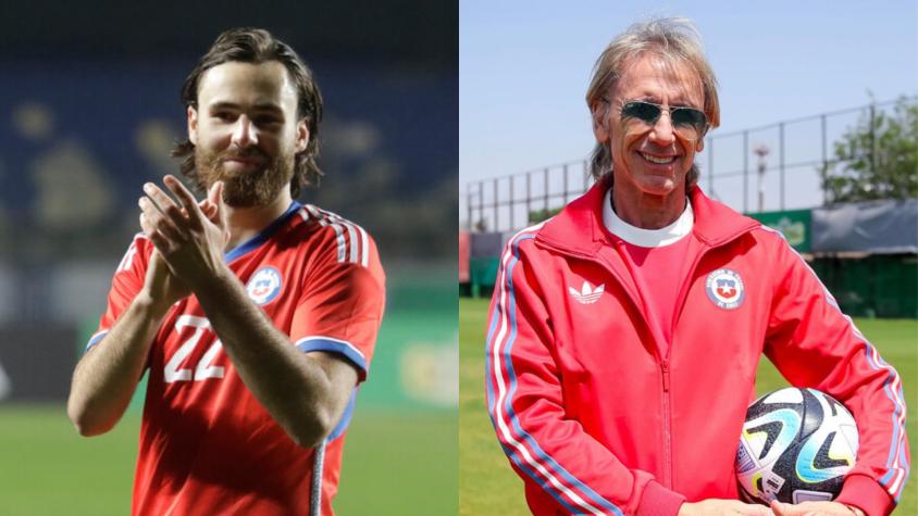 Ben Brereton y Ricardo Gareca - Créditos: Photosport/@laroja