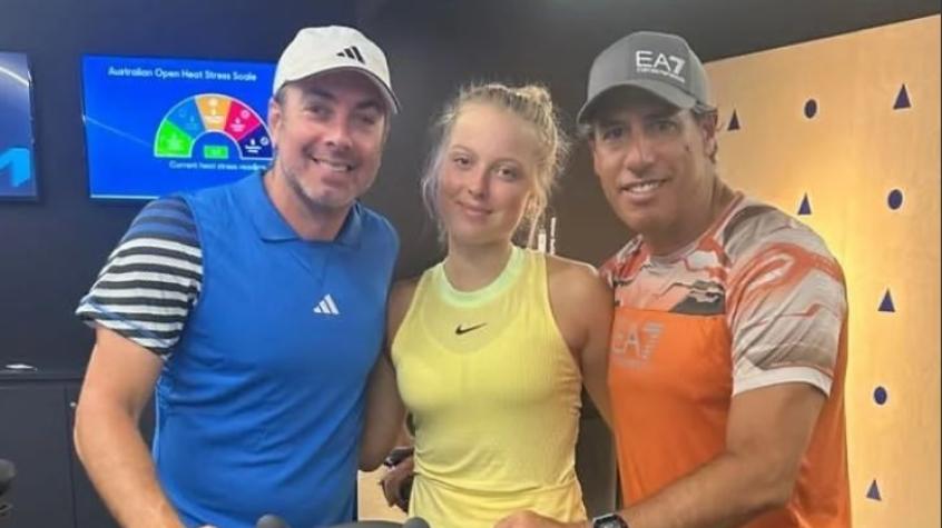 Pupila de Nicolás Massú se metió en el cuadro principal del Australian Open | Instagram @septimo_game