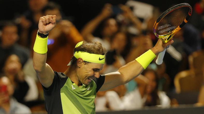 Rafael Nadal consiguió una espectacular victoria tras 349 días alejado de las canchas