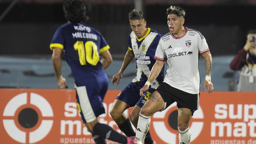 Colo Colo venció a Rosario Central en amistoso válido por el torneo Río de La Plata