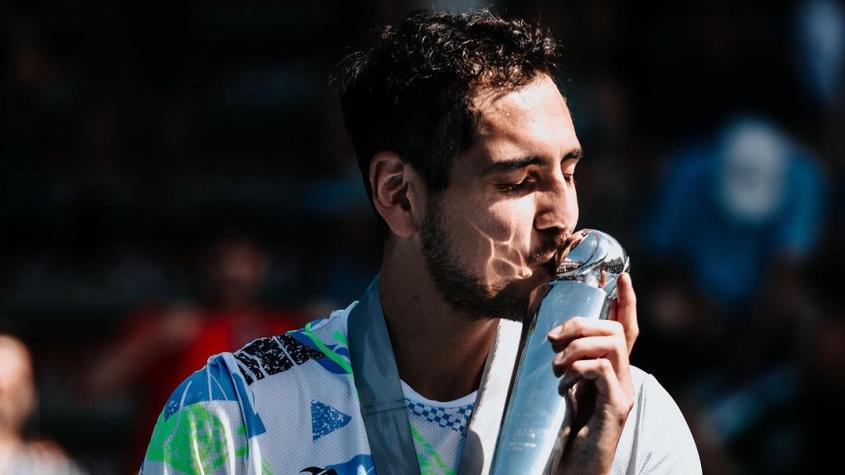 "Una locura lo que estoy viviendo": El emotivo mensaje de Alejandro Tabilo tras ganar el primer título ATP de su carrera