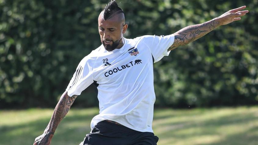 La emoción de Arturo Vidal tras su primer entrenamiento con Colo Colo: "Más feliz que la c..."
