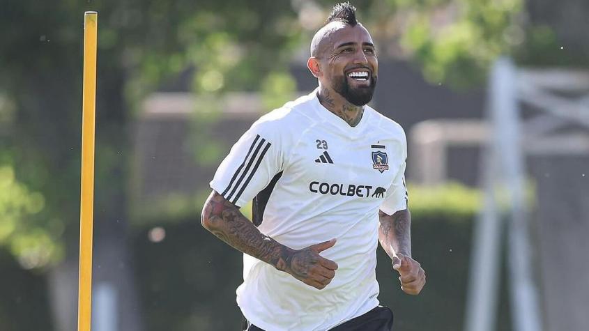 Arturo Vidal - Créditos: Prensa Colo Colo