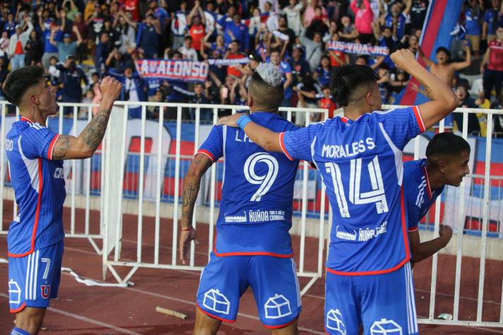 Festeja la U de Chile en Coquimbo - Créditos: Copa de Verano / Jorge Díaz