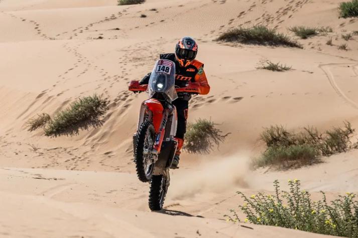 Tomás de Gavardo en el Rally Dakar 2024 - Crédito: Instagram @tomasdegavardo