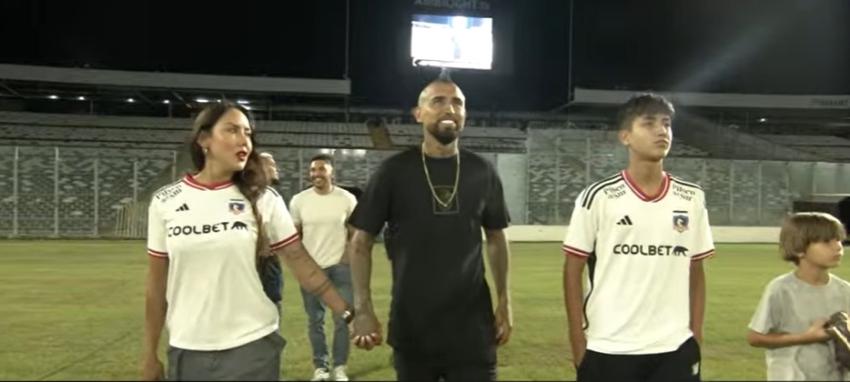 Regresa a Colo Colo: Así fue la emotiva presentación de Arturo Vidal en el Estadio Monumental