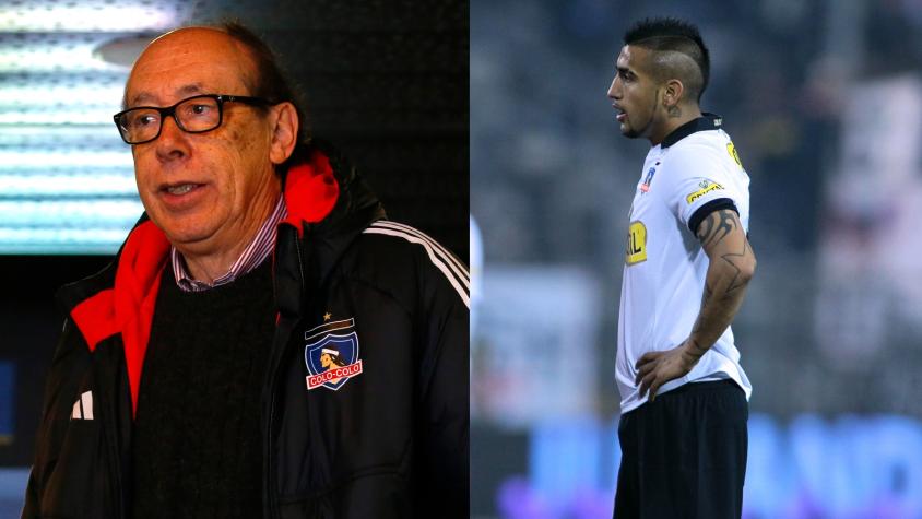 Alfredo Stöhwing y Arturo Vidal - Photosport