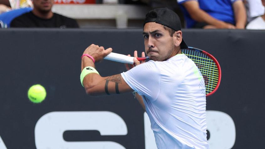 Alejandro Tabilo no pudo ante Thiago Seyboth Wild y se despidió en la primera ronda del Rio Open
