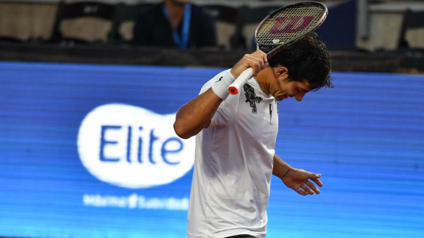 El desgarrador análisis de Cristian Garin tras su eliminación del Chile Open: "Jugar así de mal es deprimente"