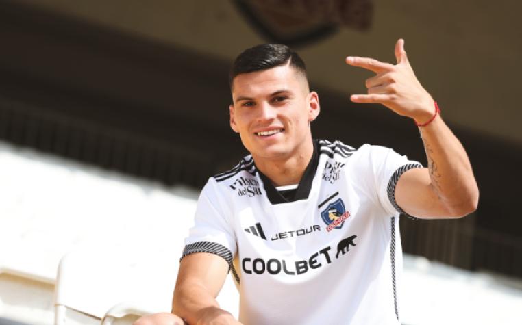 Lucas Cepeda se ilusiona en Colo Colo: "Quiero dejar mi huella y ganar cosas en el equipo más grande de Chile"