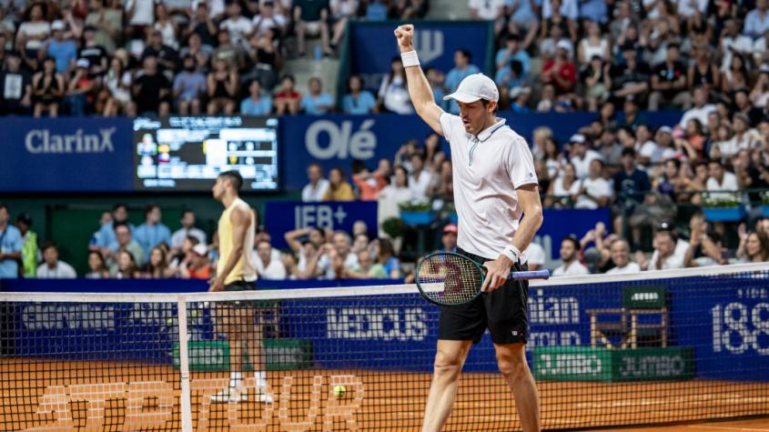 Nicolás Jarry quiere ser protagonista en Buenos Aires - Crédito: Argentina Open