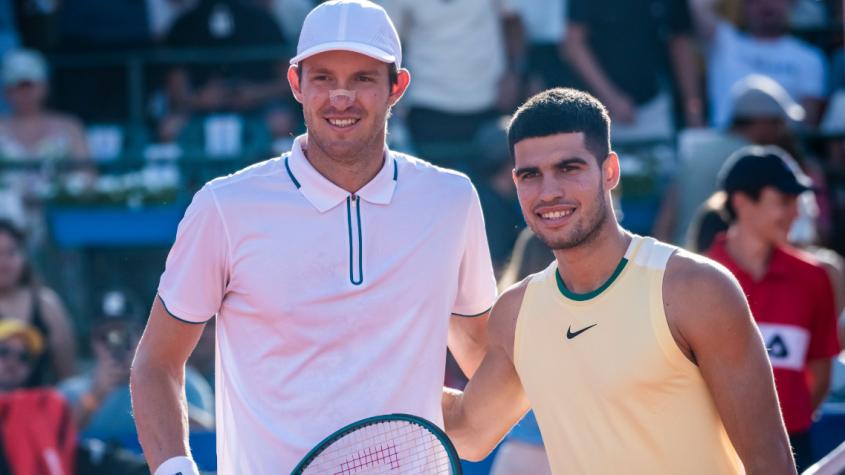 El inesperado mensaje de Carlos Alcaraz a Nicolás Jarry tras su eliminación del Argentina Open