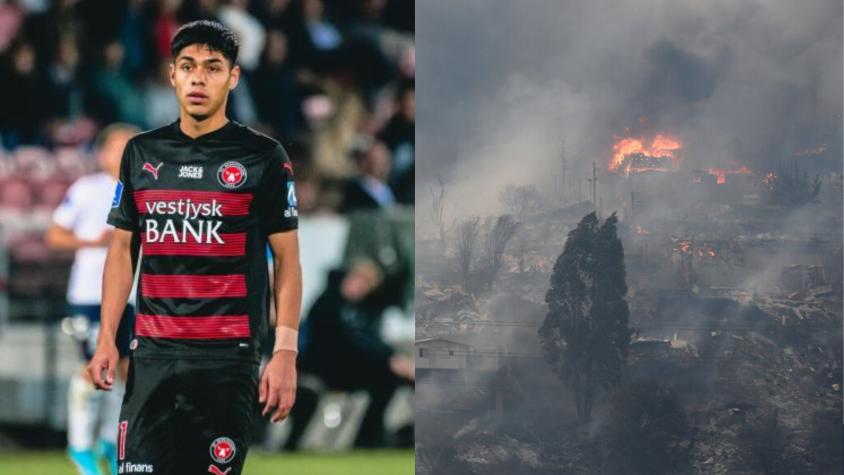 Darío Osorio va en ayuda de los damnificados por los incendios