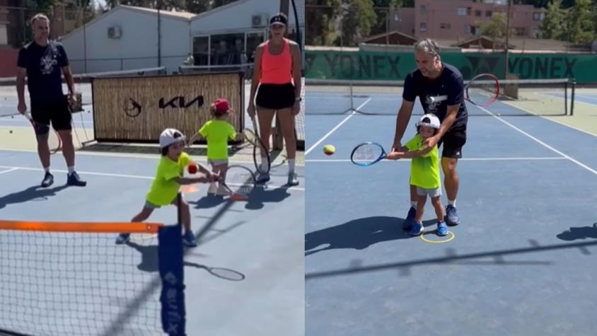 Hay futuro: Hijos de Fernando González sorprenden con su talento en el tenis