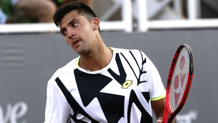 Tomás Barrios no pudo ante el campeón defensor y terminó su aventura en el Rio Open