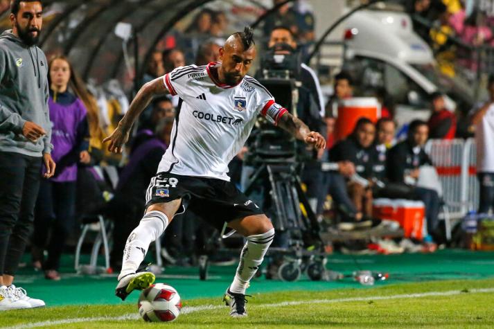 Arturo Vidal regresó a Colo Colo - Crédito: Photosport.