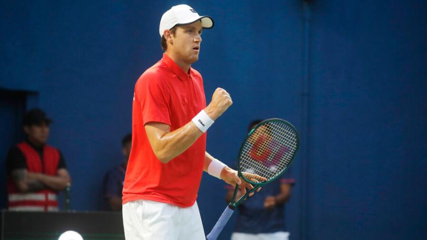 Nicolás Jarry hizo historia tras su debut triunfal en Buenos Aires - Crédito: Photosport.