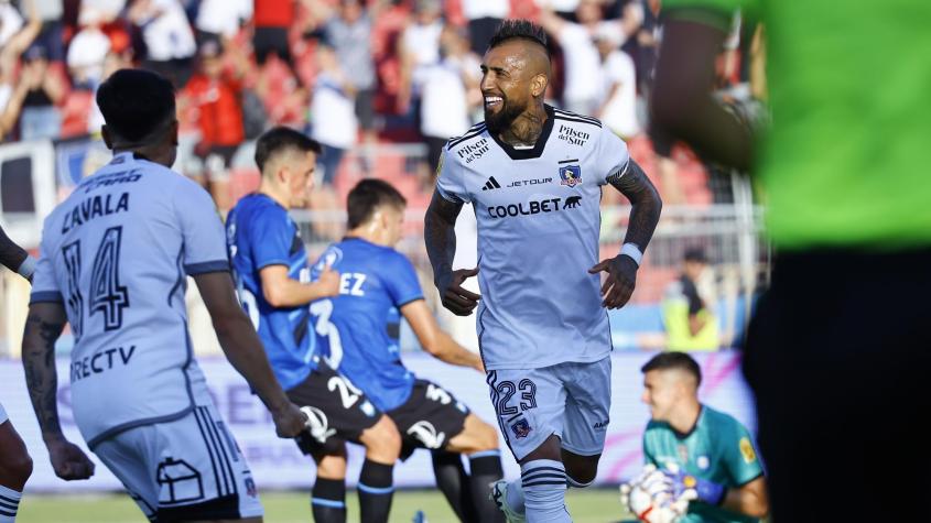 Así fue el primer gol de Arturo Vidal en Colo Colo desde su regreso al fútbol chileno