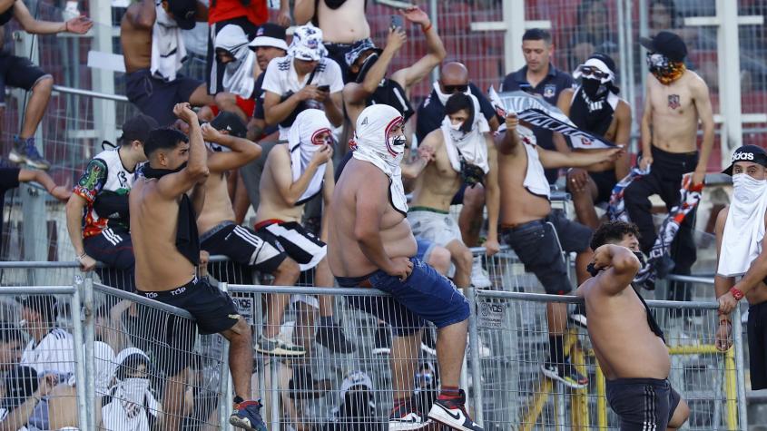 Suspendido: desmanes de los hinchas de Colo Colo terminaron con la Supercopa
