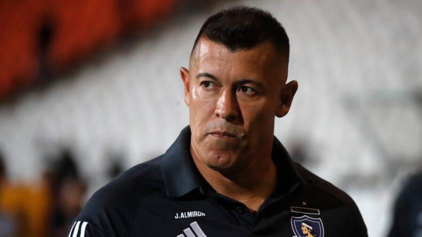 Jorge Almirón no se conforma tras la victoria de Colo Colo ante Godoy Cruz: "Nos falta ritmo de juego"