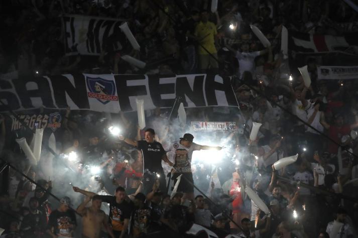 Hinchas de Colo Colo - Crédito: Photosport