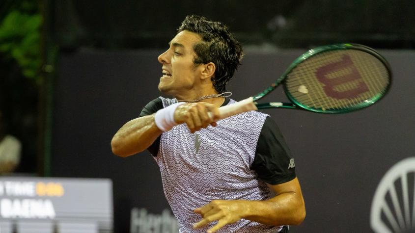 Cristian Garin consiguió su primera victoria del año ante Carballés Baena en el Rio Open