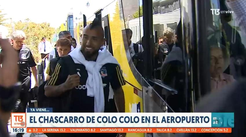 VIDEO | El percance que sufrió el plantel de Colo Colo antes de viajar a Mendoza
