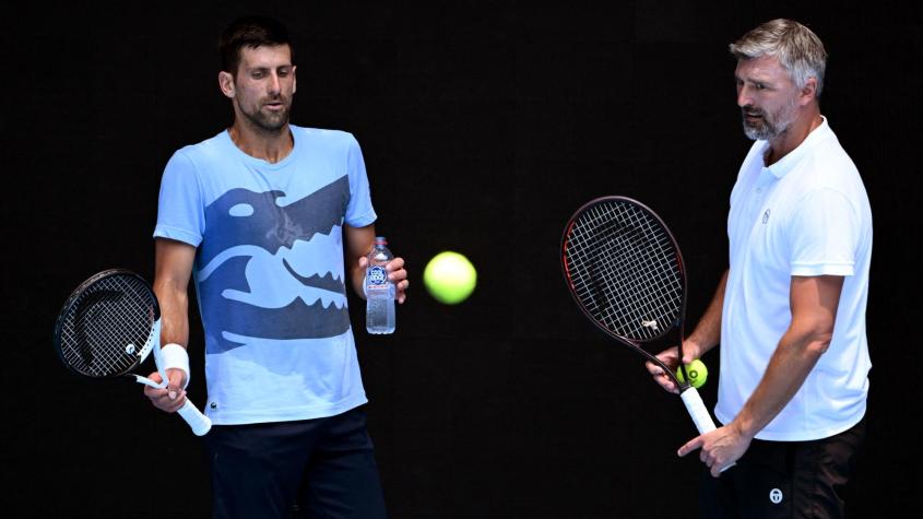 Novak Djokovic toma drástica decisión y pone fin a la relación con su entrenador Goran Ivanisevic