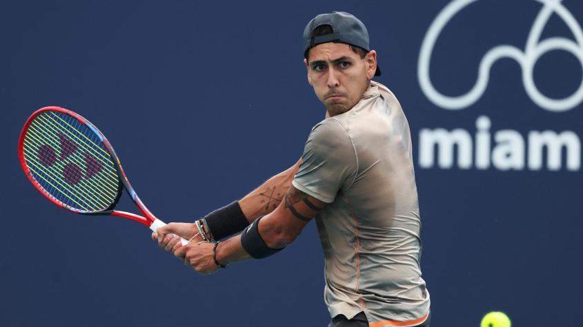 Alejandro Tabilo dejó escapar el triunfo ante Grigor Dimitrov y se despidió del Masters 1000 de Miami