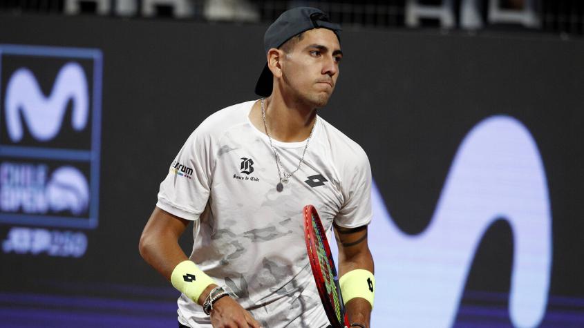 Fin del sueño: Alejandro Tabilo sufrió dolorosa caída ante Sebastián Báez en la final del Chile Open 2024