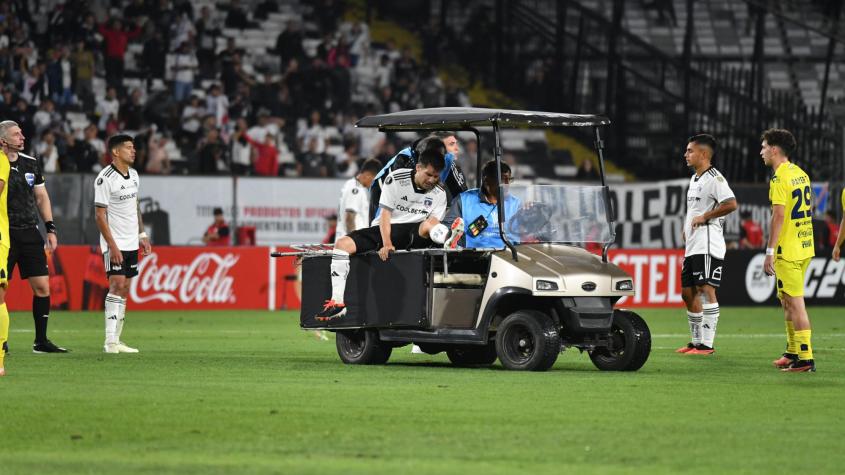 César Fuentes sufrió una grave lesión en Colo Colo - Crédito: Agencia UNO