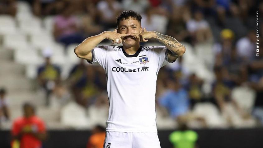 VIDEO | Así fue el gol de Cristian Zavala por Colo Colo ante Sportivo Trinidense en Copa Libertadores