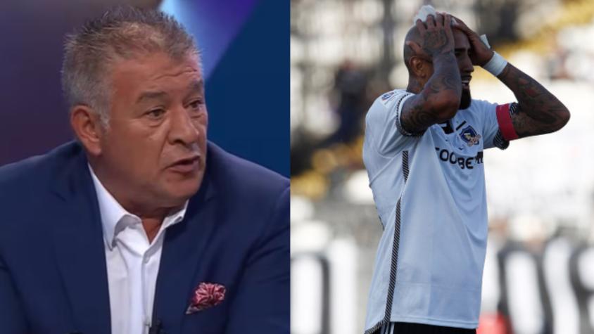 "No va a ganar el partido por sí solo": Claudio Borghi critica a Arturo Vidal tras la caída de Colo Colo